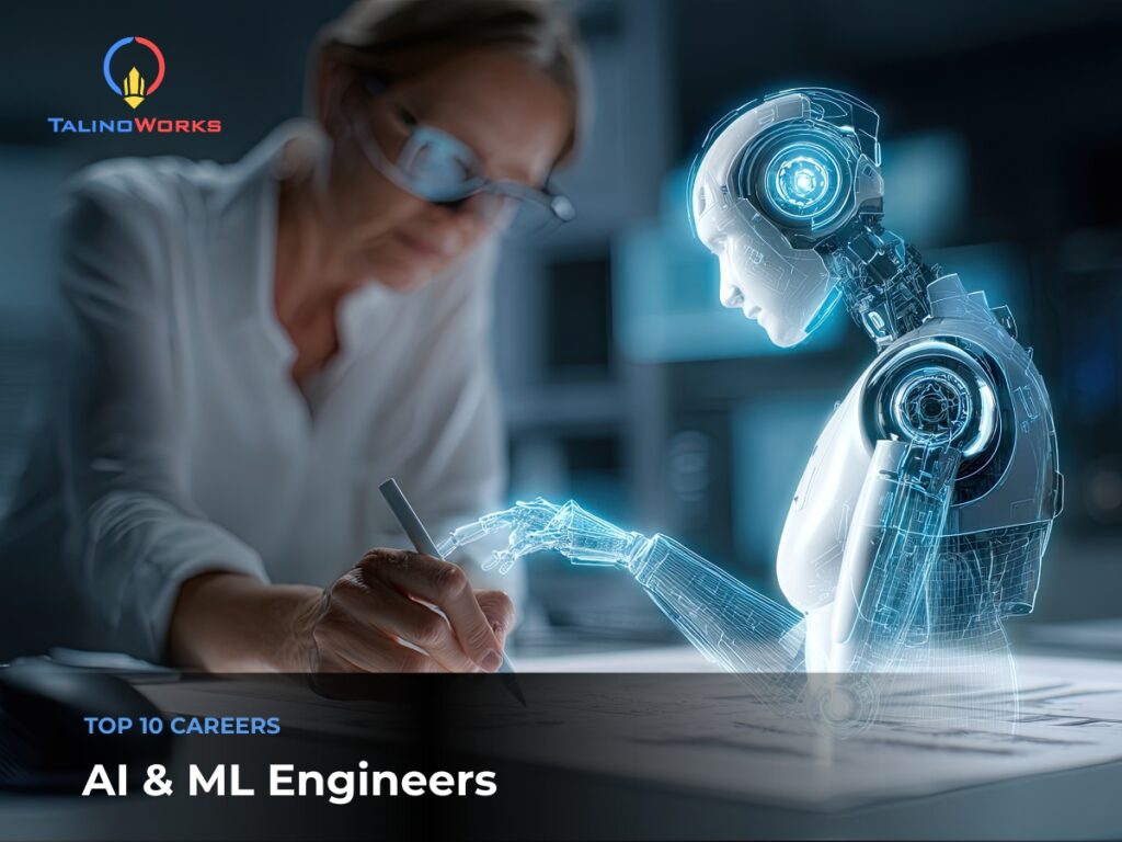 woman writing a code designed for machine language